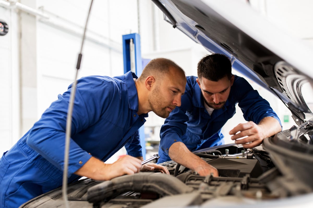 Automotive garage in Qatar